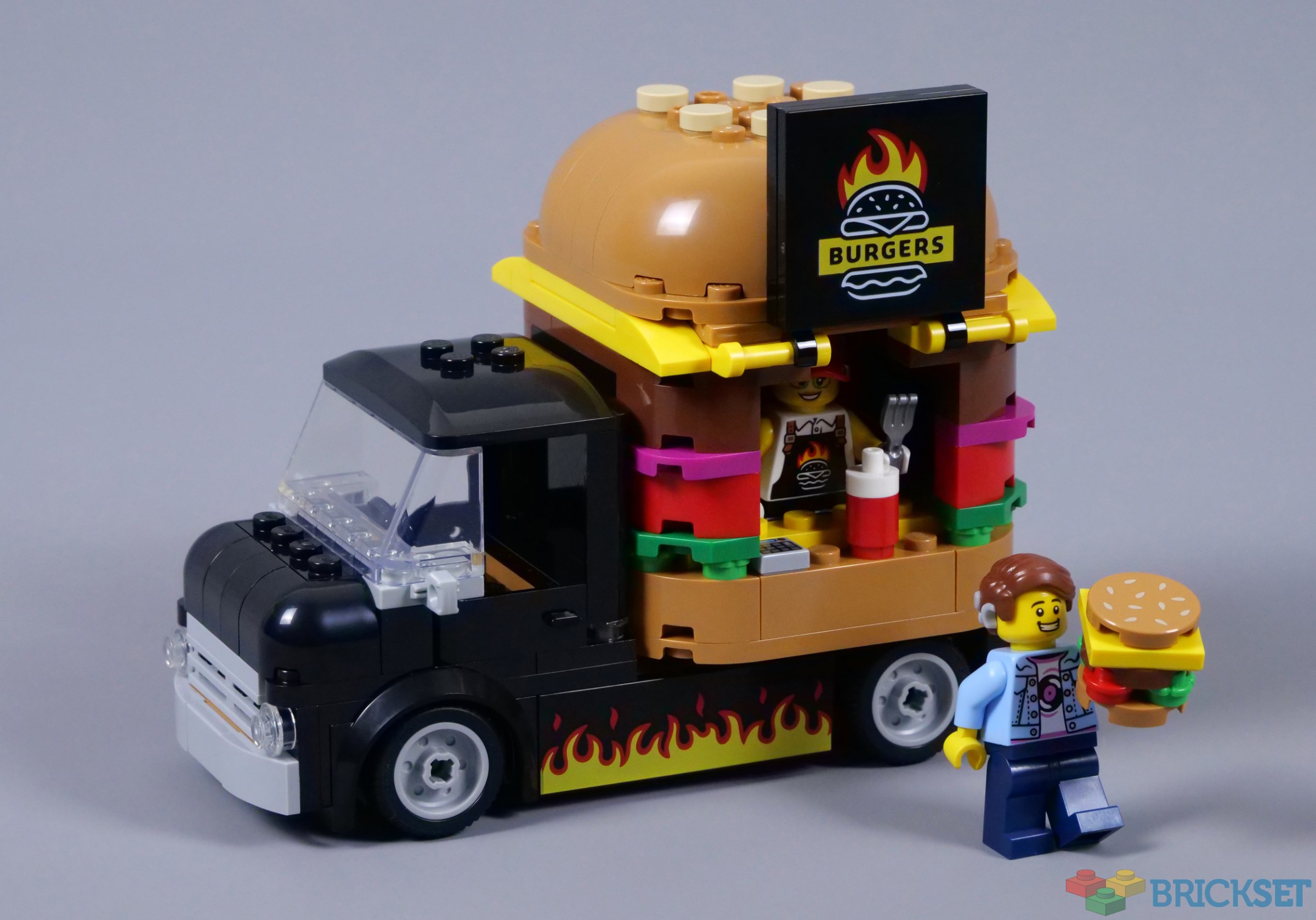 Lego hamburger truck hot sale